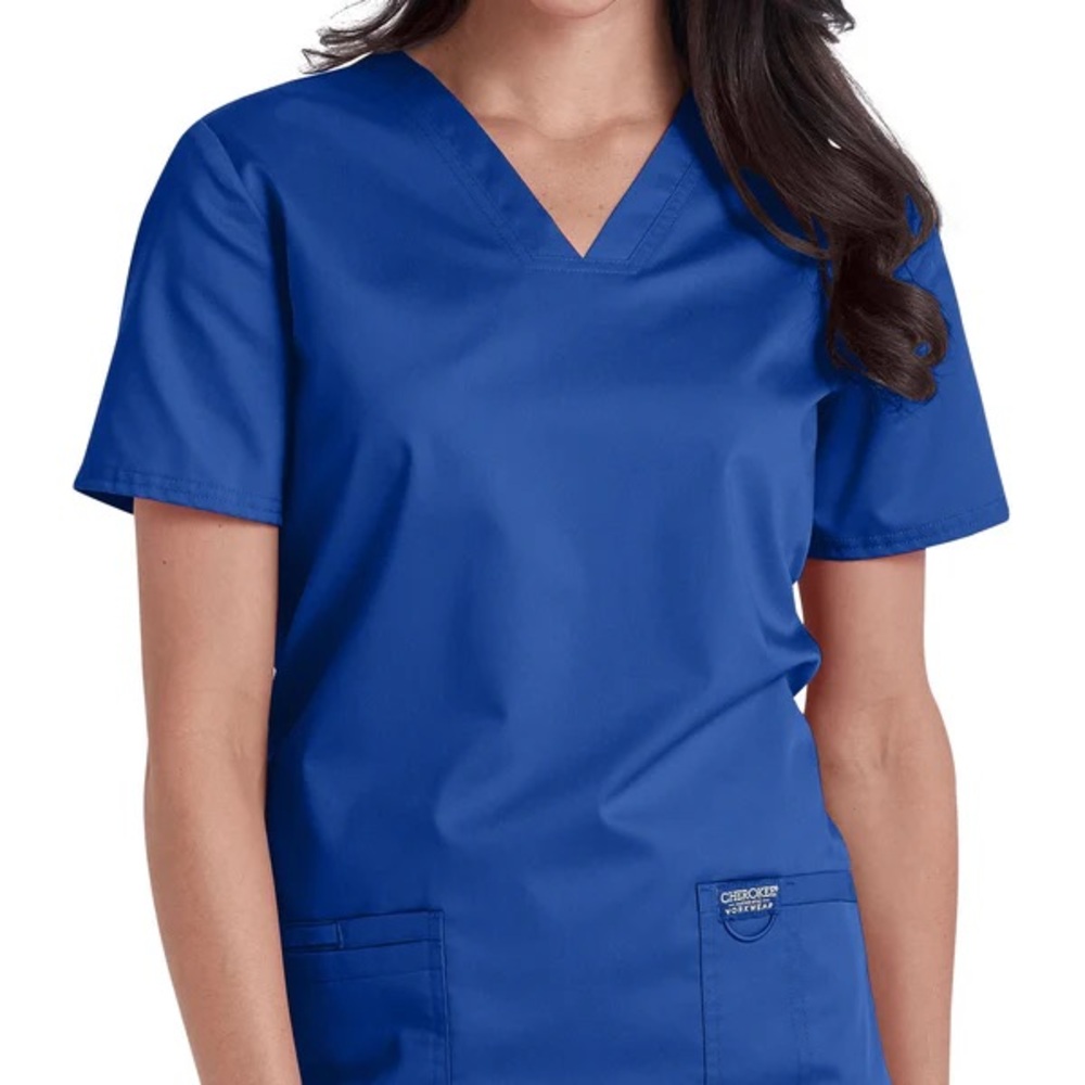 Women’s Cherokee Royal Blue Scrub set